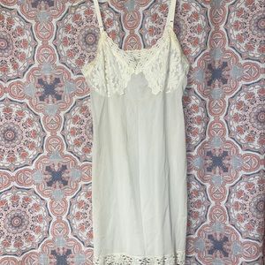 Vintage nylon dress slip
